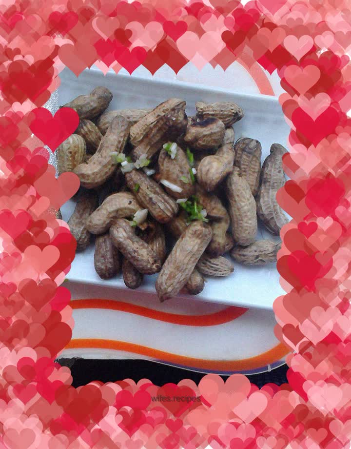 Boiled peanuts