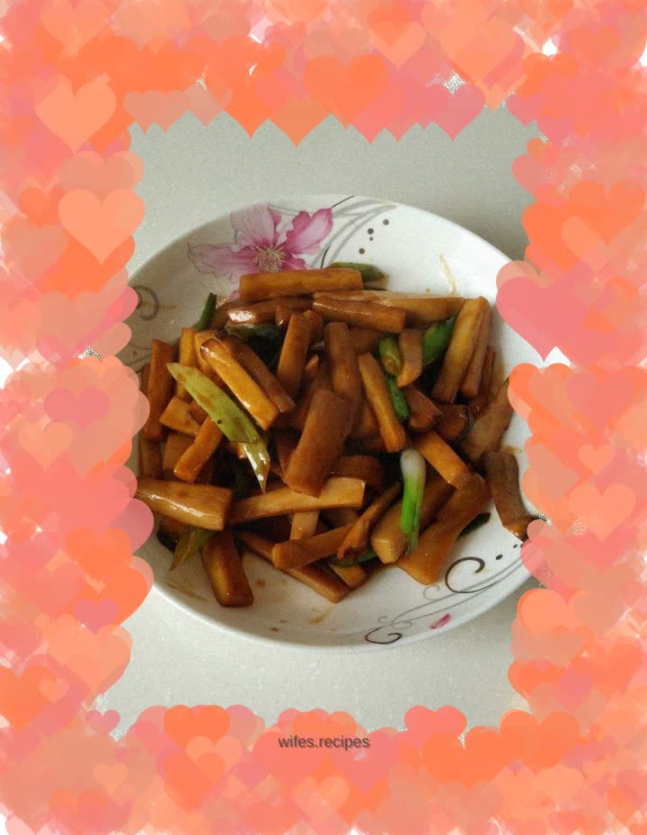 Braised King Oyster Mushroom