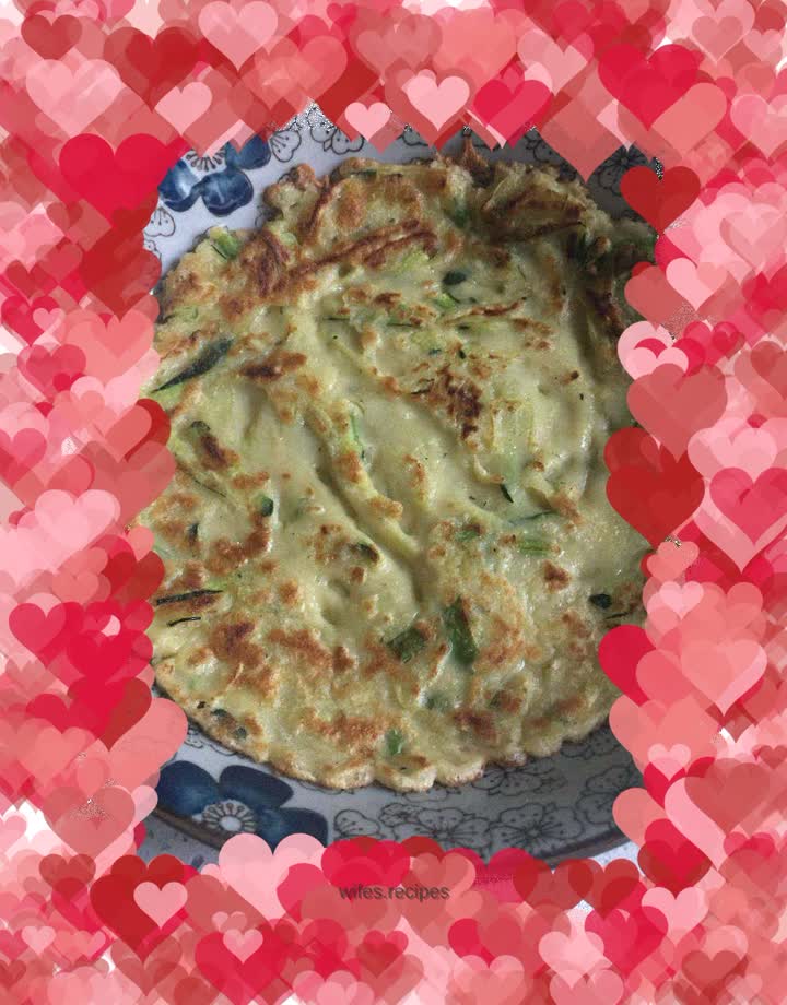 Pumpkin shredded pancakes