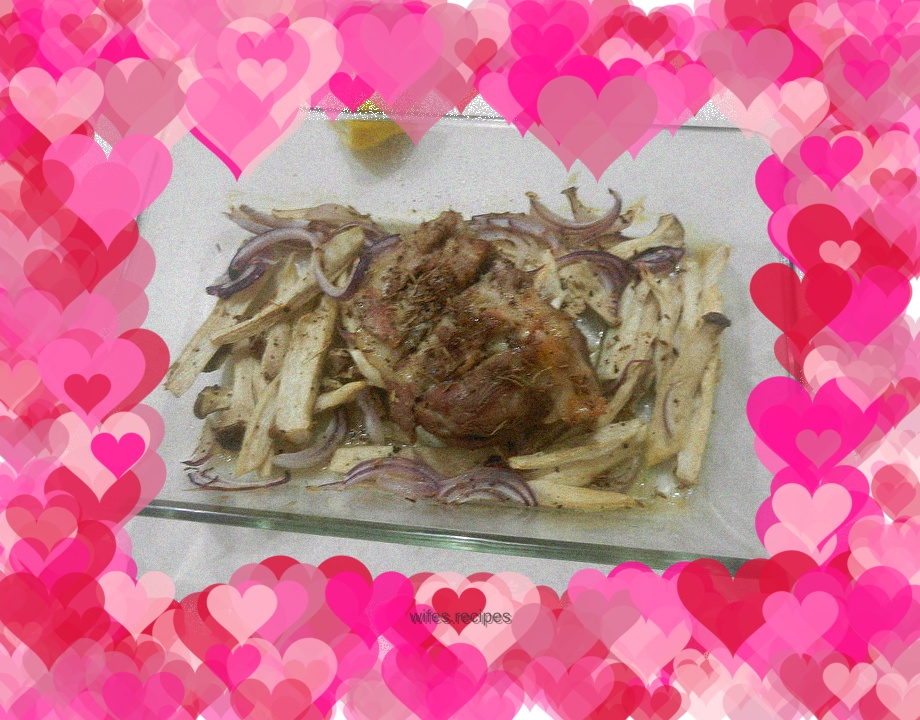 Eat two legs of lamb