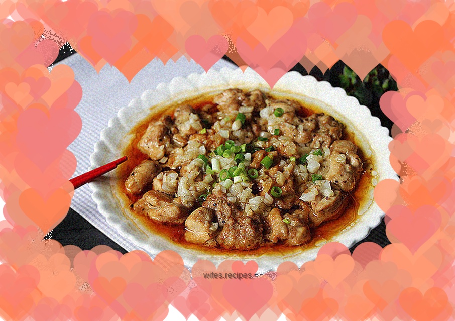 Garlic Steamed Chicken Legs