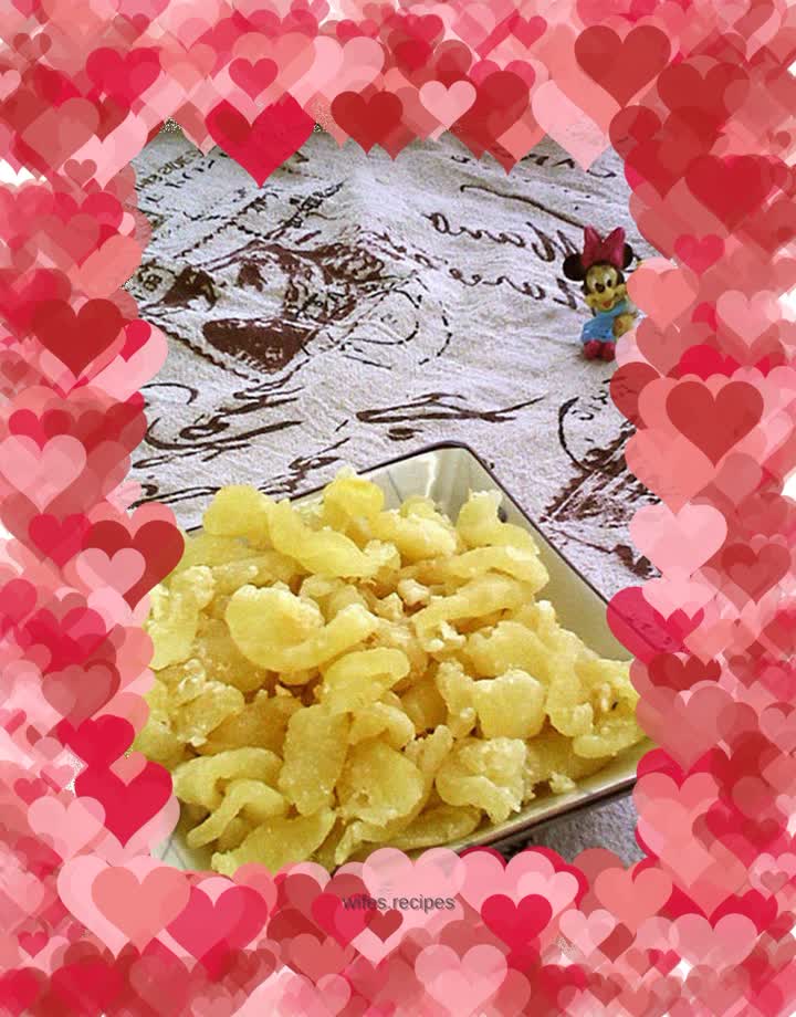 Soft grapefruit peel candy