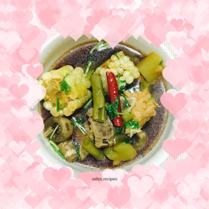 Braised Pork Ribs with Seasonal Vegetables