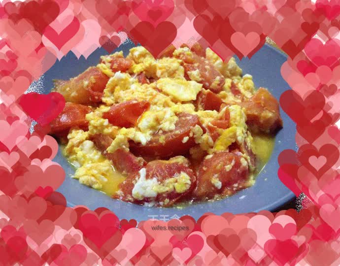 Simple Lazy Quick Tomato Scrambled Eggs