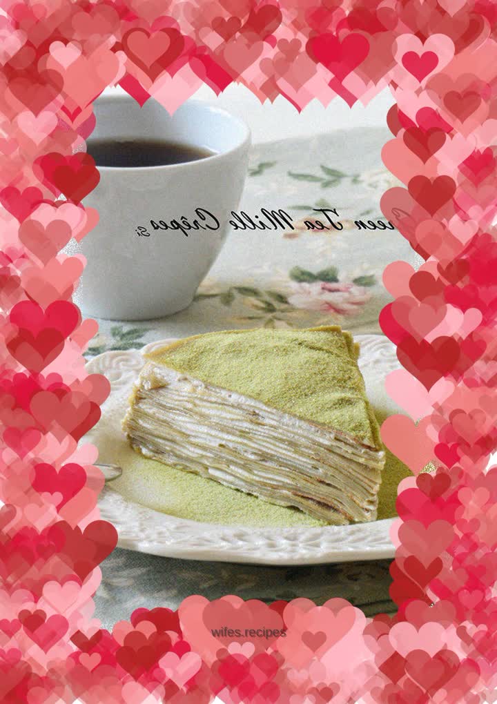 Thousand layer crepe