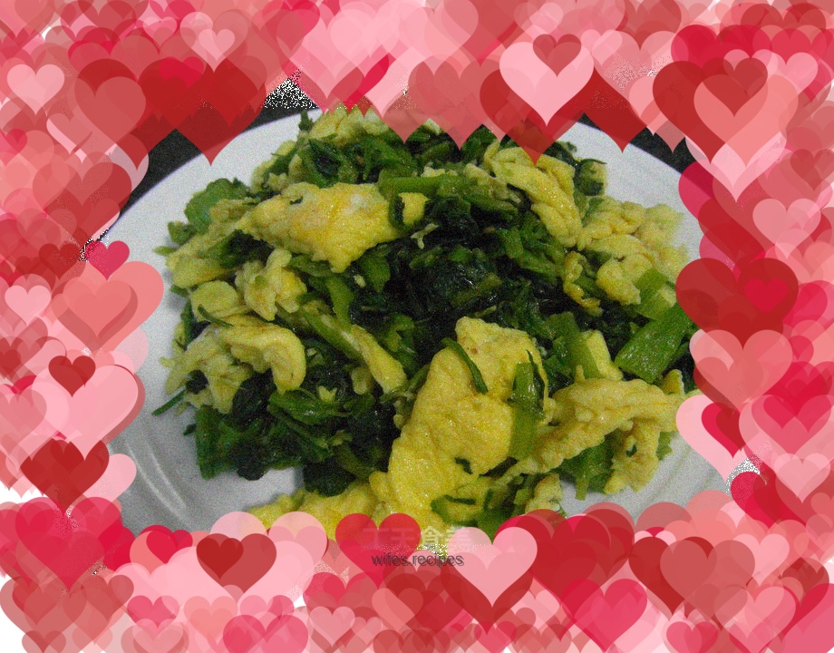 Warm Boiled Spinach Salad