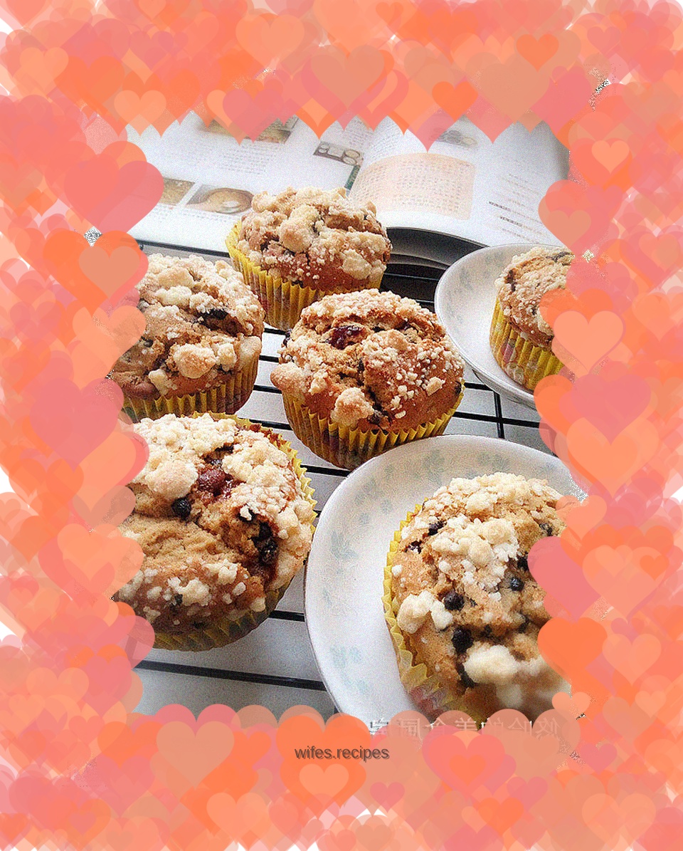 Chocolate Dried Fruit Muffin Cake