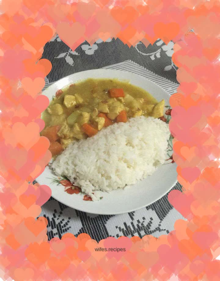 Curry Chicken Rice
