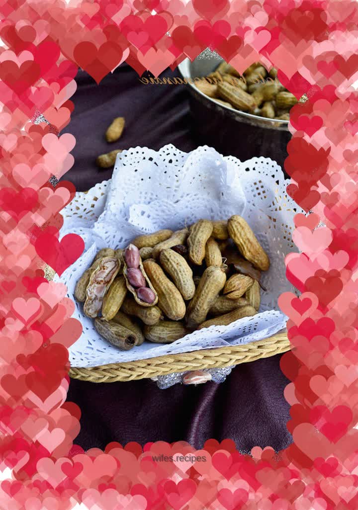 Salted peanuts