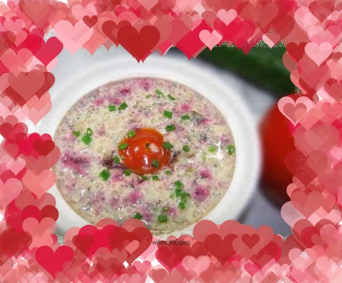 Wild Russula Mushroom Stewed Egg