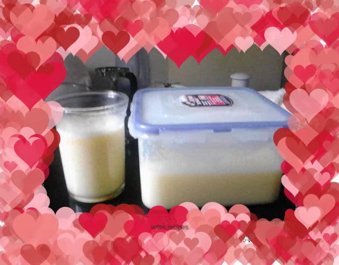 Home freshly squeezed corn juice