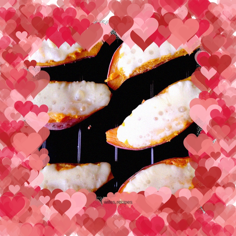 Cheese Baked Sweet Potatoes