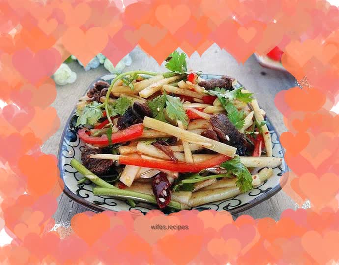 Fried Chicken and Wild Rice Mixed with Wild Rice