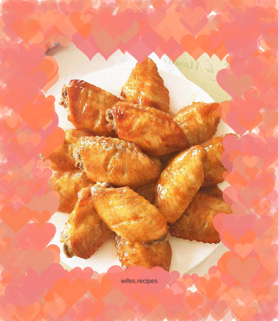 Grilled chicken wings