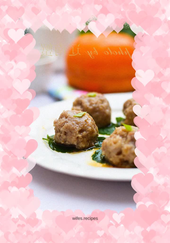 Lotus root meatballs