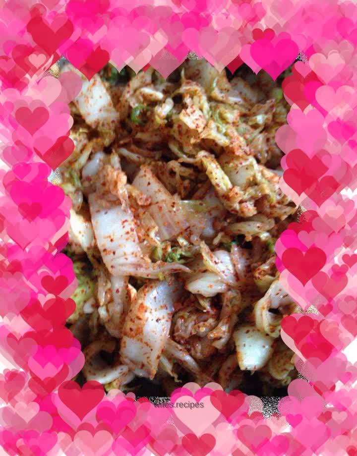 Homemade Korean Spicy Cabbage