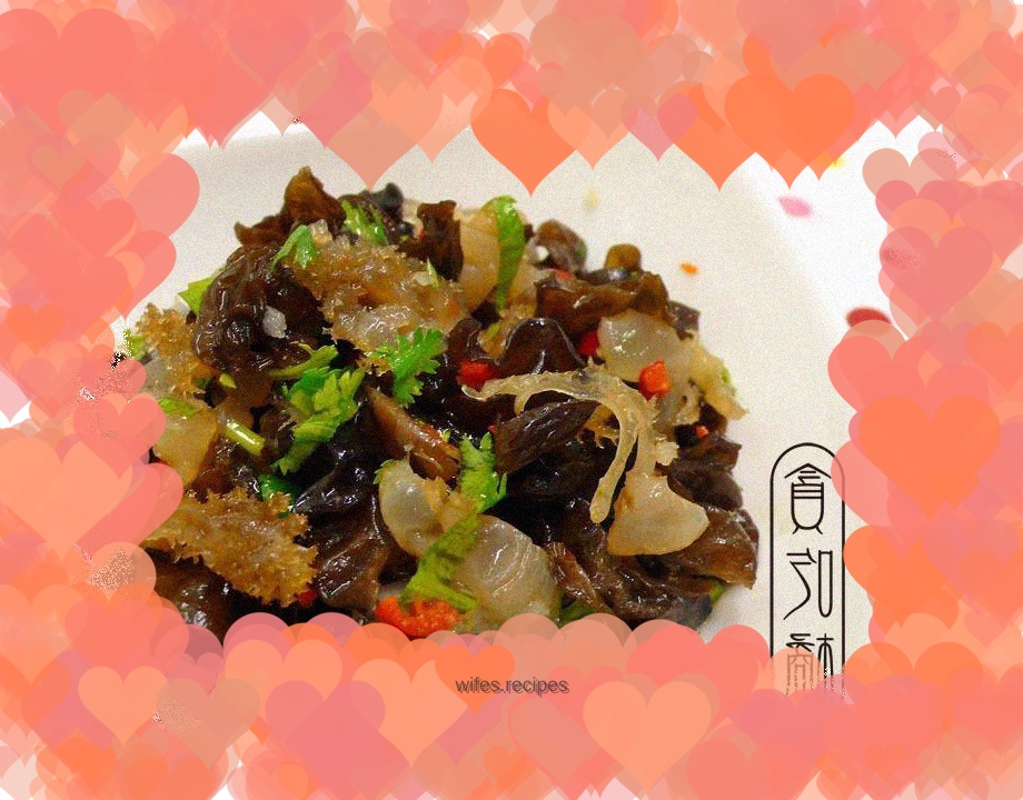 Balsamic vinegar fungus sting head ☆ huge jellyfish skin 4