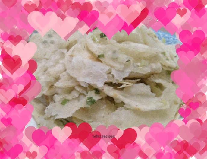 Scallion oil and bean dregs hand-shredded pancakes, electric pancake pot version of delicious pancakes