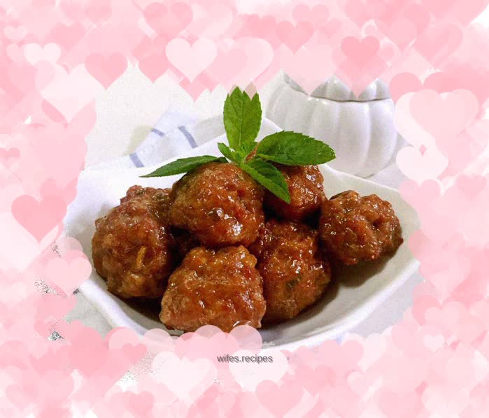 Crispy meatballs