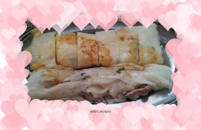 Breakfast—Homemade Rice Roll