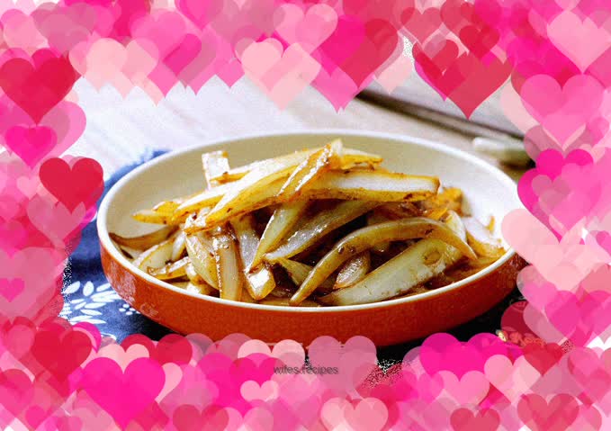 Fried onions with cumin