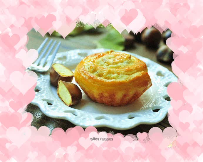 Super delicious cheese, almond and chestnut rolls