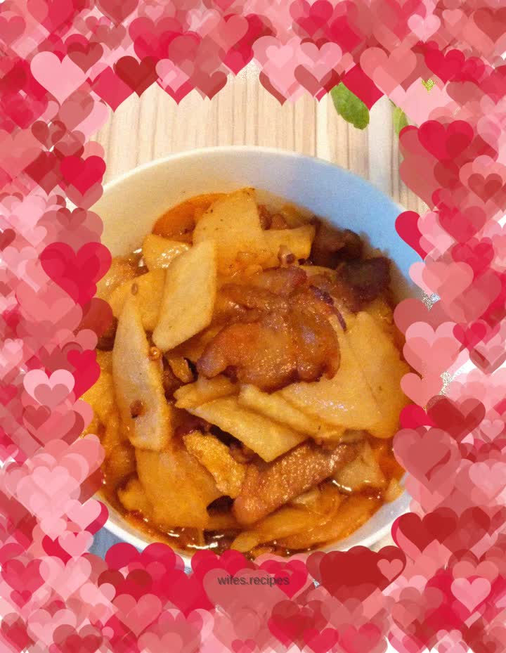 【Sichuan】Stir-fried pork with sweet potatoes