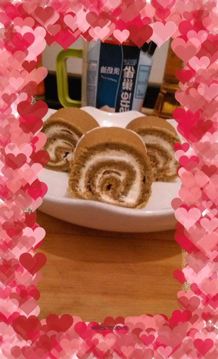 Matcha Cream Cake Roll