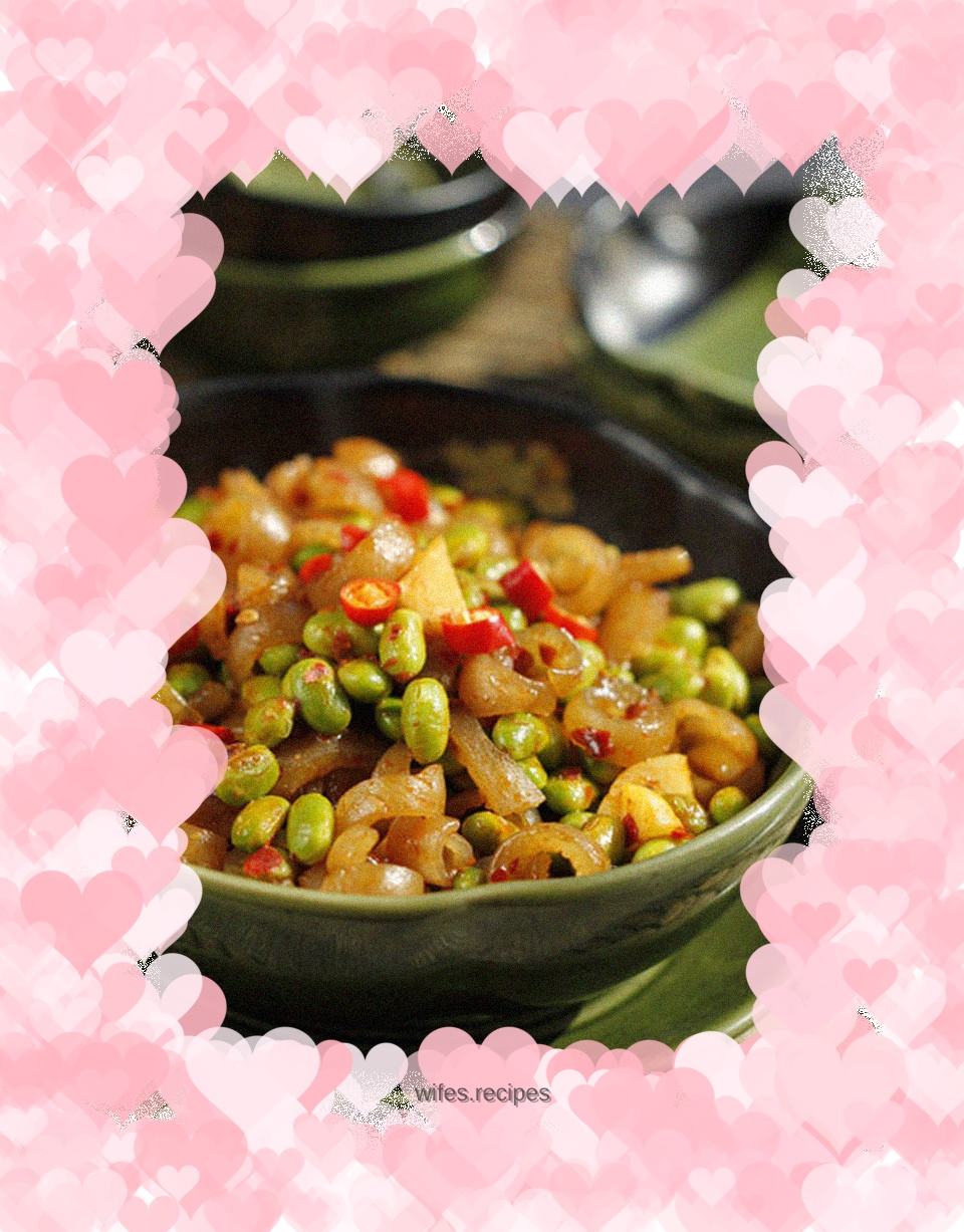 Pork rind spicy beans