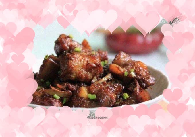 Fragrant and sweet sweet and sour pork ribs