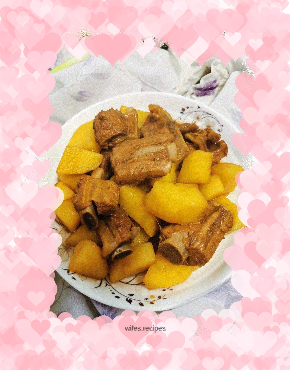 Potato Braised Pork Ribs