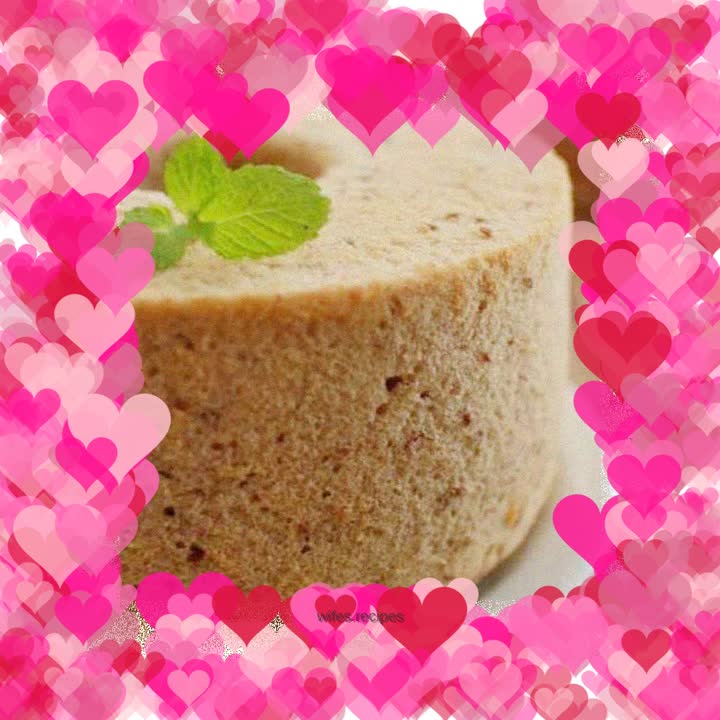 Red wine cranberry chiffon