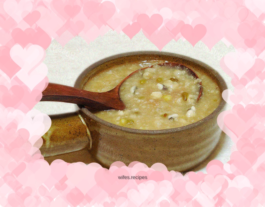 Homemade rice pudding