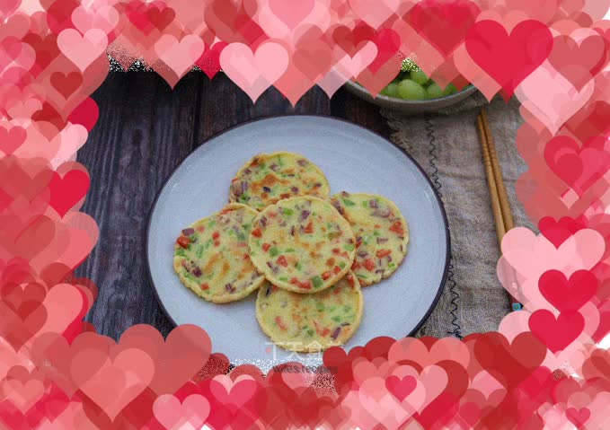 Ham and Egg Pancakes