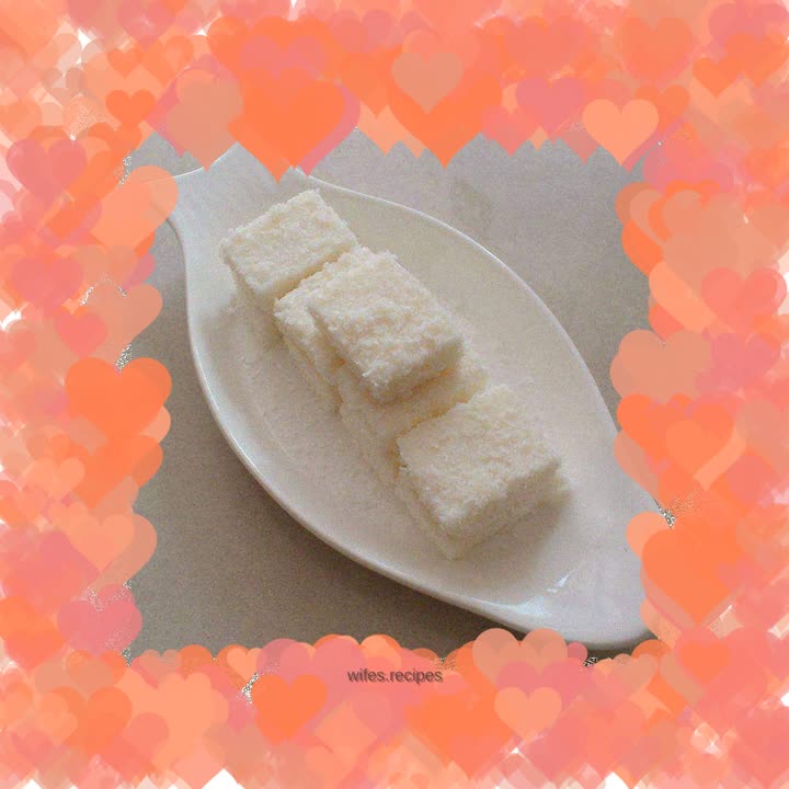 Coconut milk cake