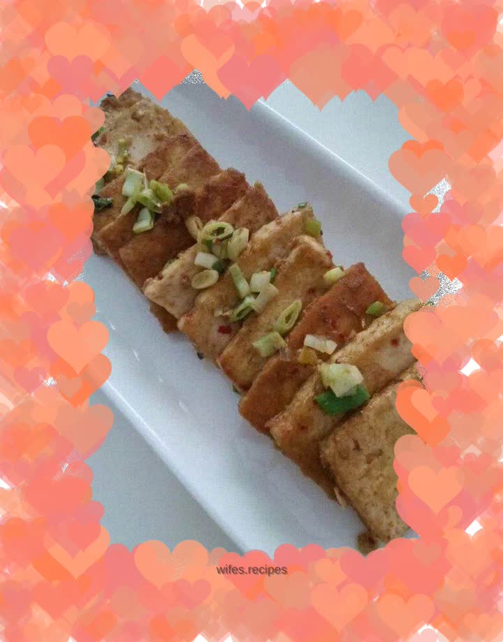 Fried fermented bean curd and tofu