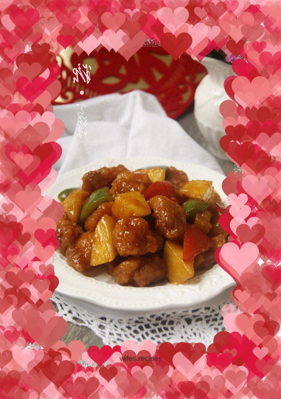 [Pineapple Sweet and Sour Pork] - a classic Cantonese dish popular among men, women and children