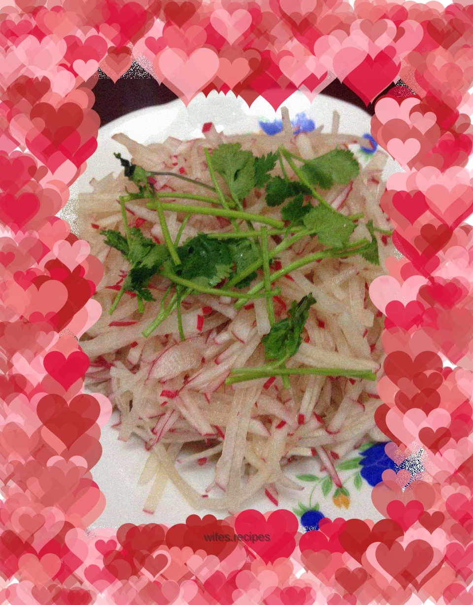 Sweet and sour radish