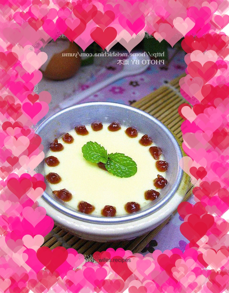 Steamed pudding [jam pudding]