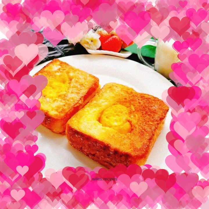 Pan-fried toast