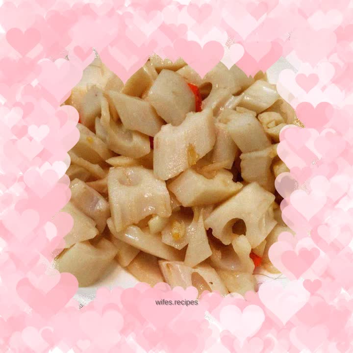 Hot and sour lotus root