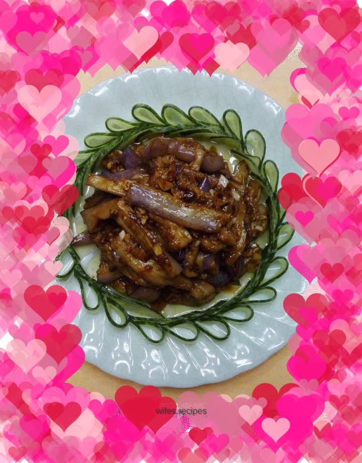 Sauced eggplant