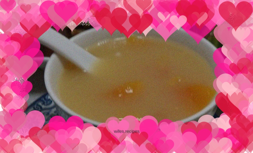 Fresh and sweet papaya fish soup