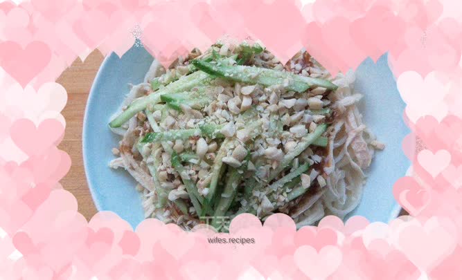 Shredded Chicken Cold Noodles