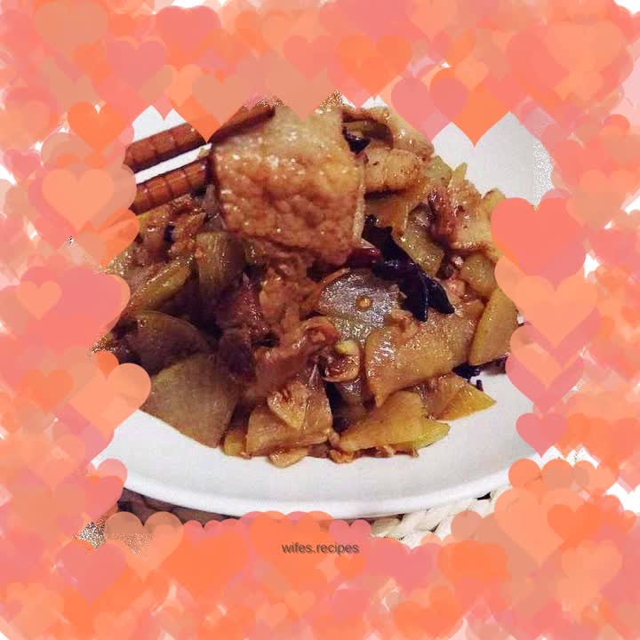 【Shandong】Pork belly and braised radish