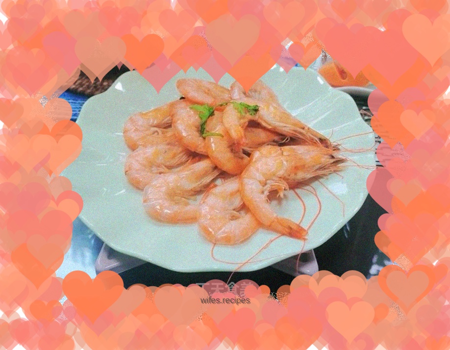 Waterless shrimp casserole