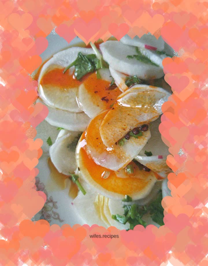 Farmhouse crispy radish