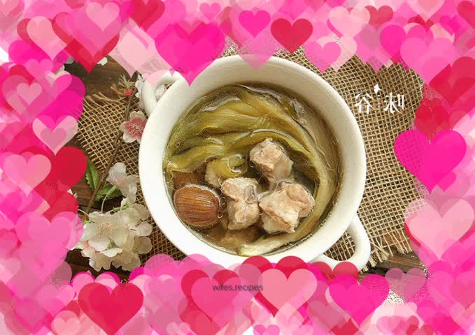 Lao Huo Liang Soup: Overlord Flower Pork Ribs Soup