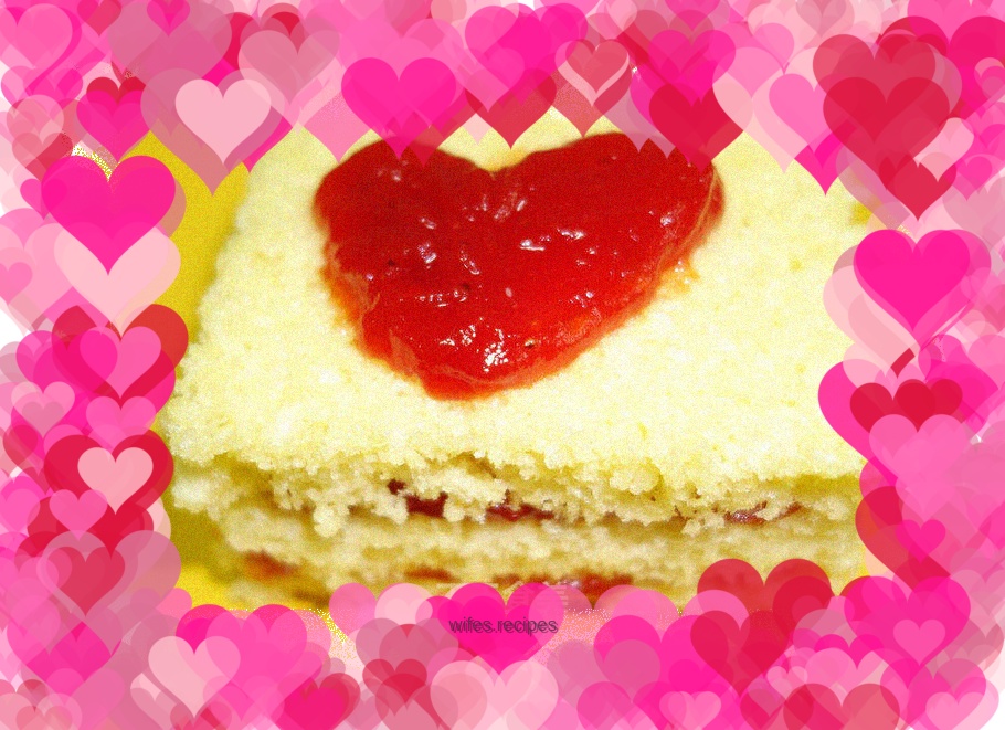 Watermelon Jam Sandwich Cake