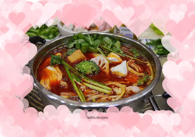 Chicken Bone Soup Hot Pot